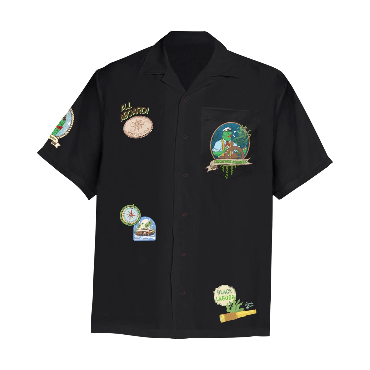 Creature Cruises - Button Down Shirt