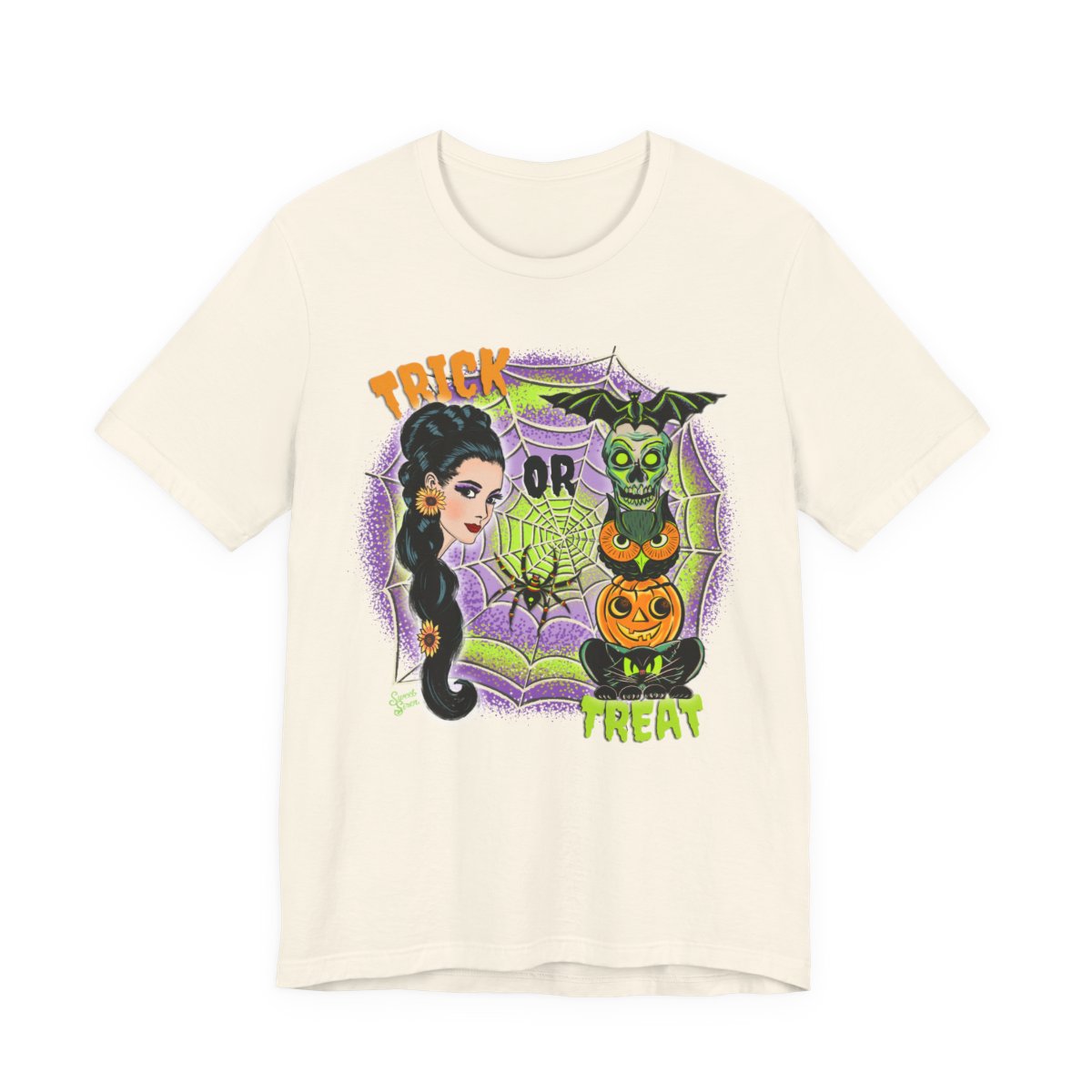 Retro Trick or Treat  - Unisex Tee