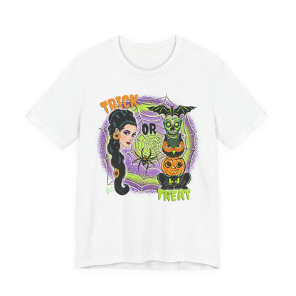 Retro Trick or Treat  - Unisex Tee
