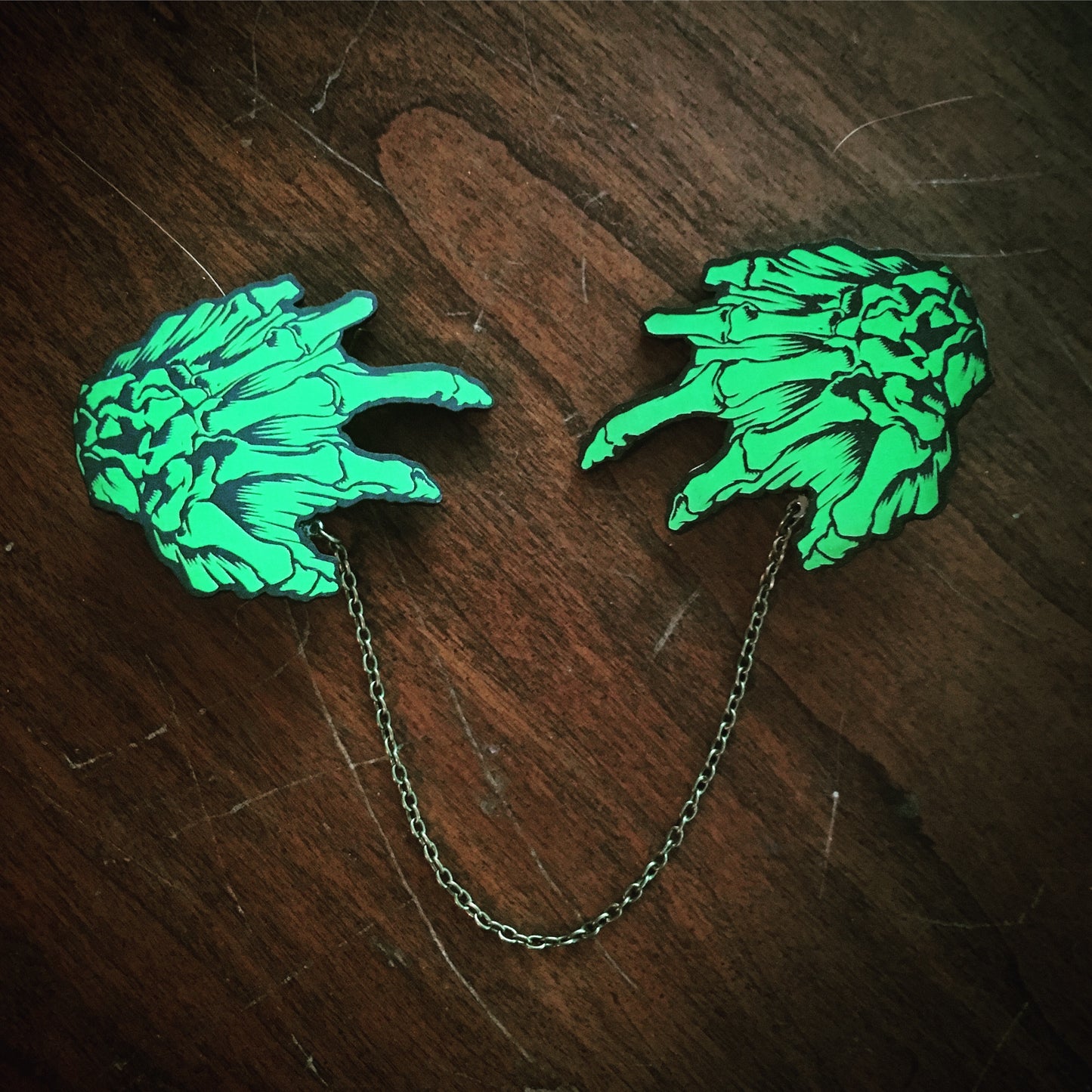 Creature Hands Pin Set