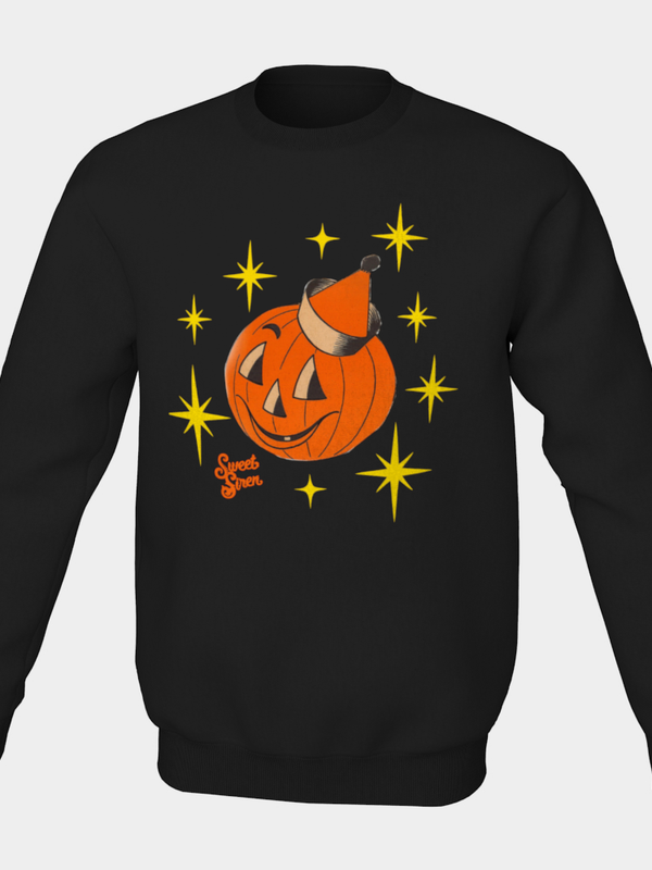 Party Pumpkin Pull Over Unisex Sweatshirt