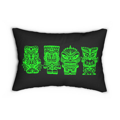Tiki Monsters - SLIME GREEN -  Pillow