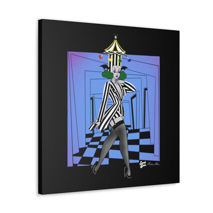 Beetlejuice Babe Canvas Print