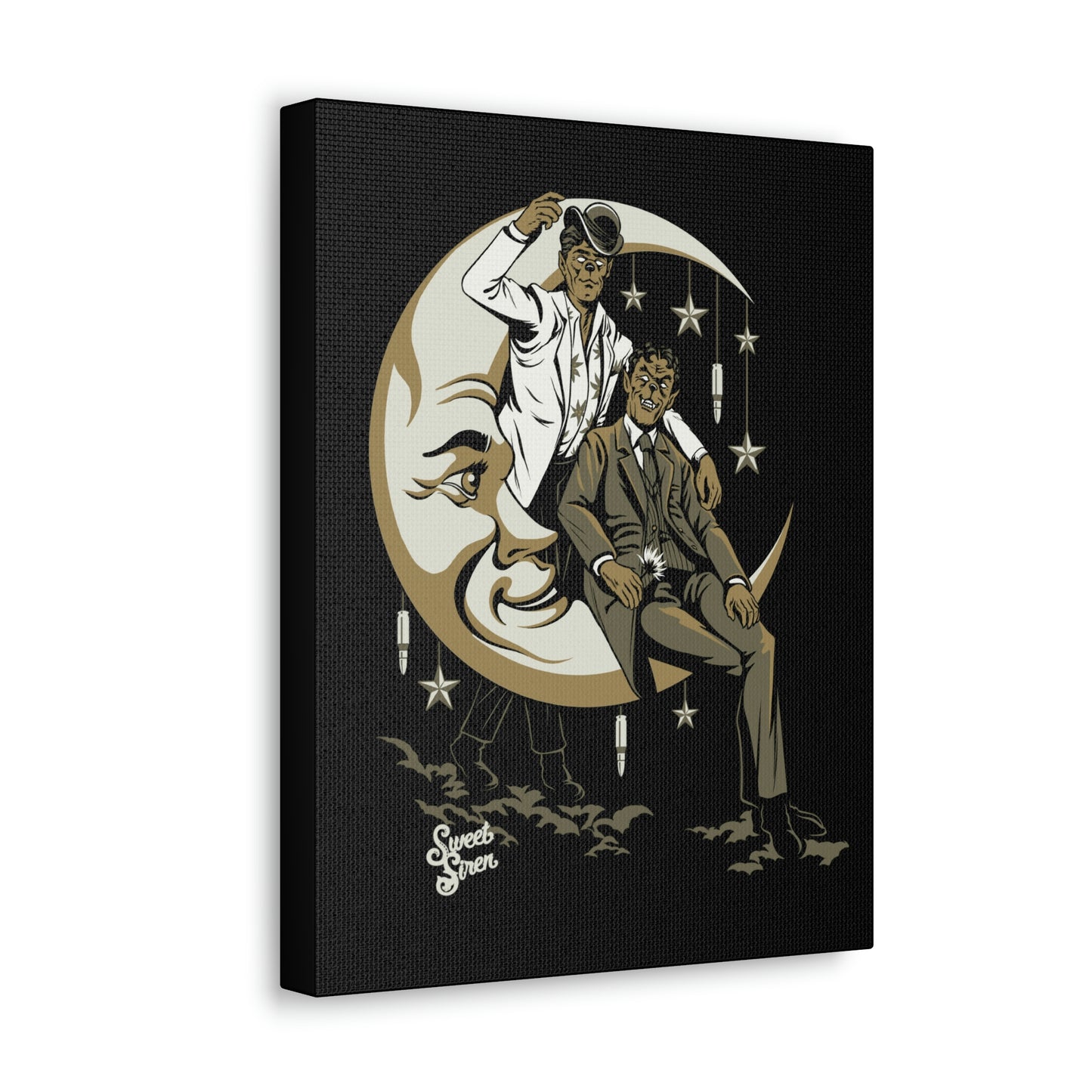 Queens of the Night Werewolves - Canvas Print