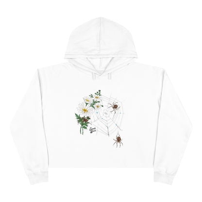 Daisy Spider Web - High Waisted Hoodie