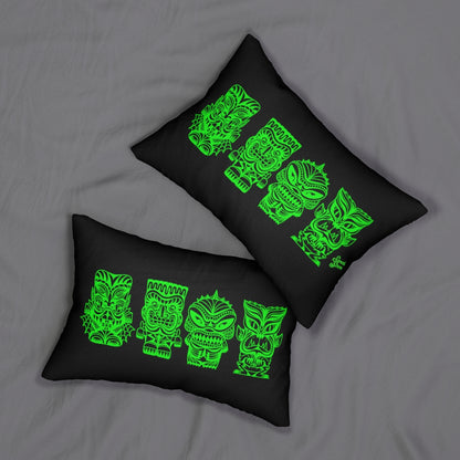 Tiki Monsters - SLIME GREEN -  Pillow