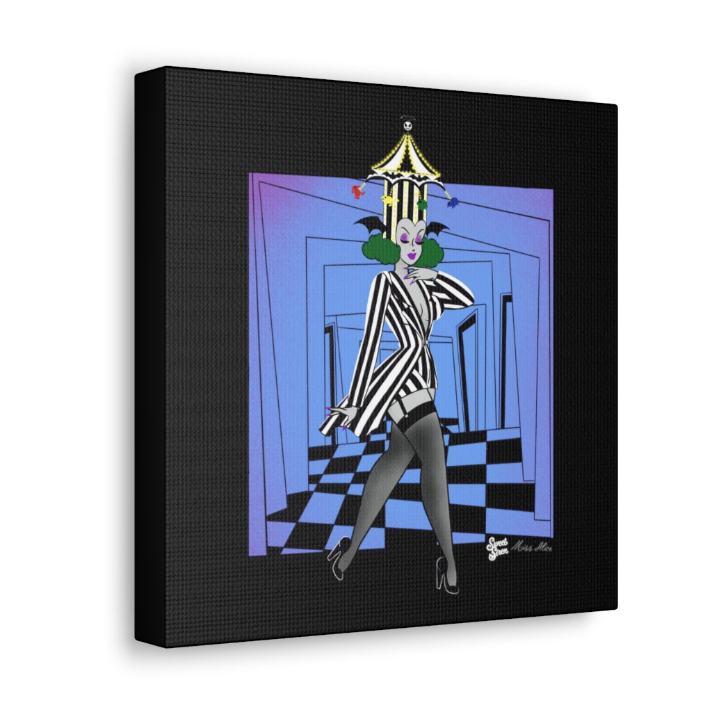 Beetlejuice Babe Canvas Print