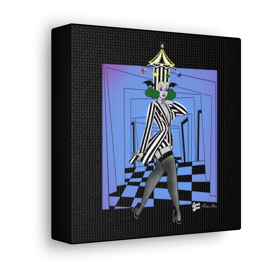 Beetlejuice Babe Canvas Print