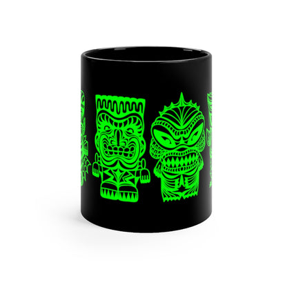 Tiki Monsters - SLIME GREEN - Coffee Mug