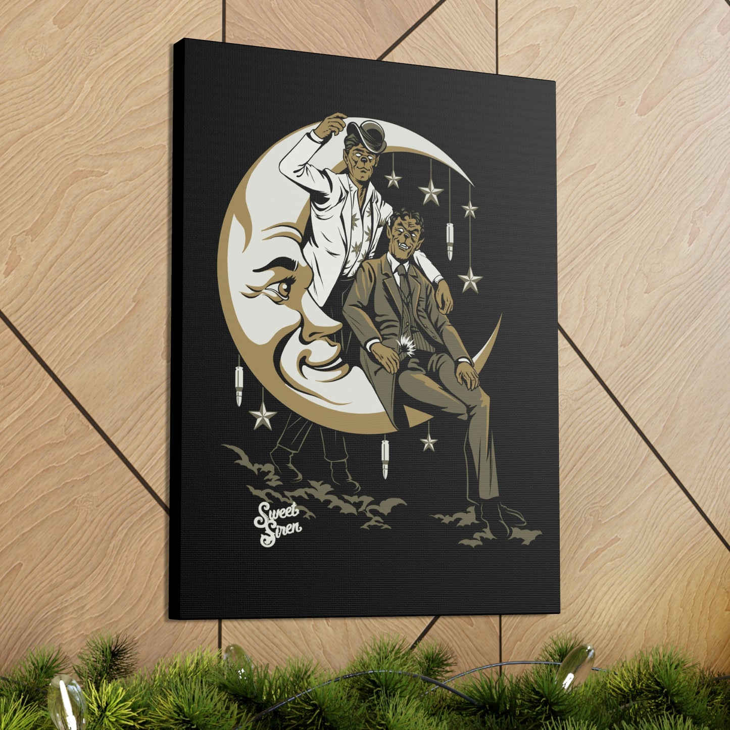 Queens of the Night Werewolves - Canvas Print