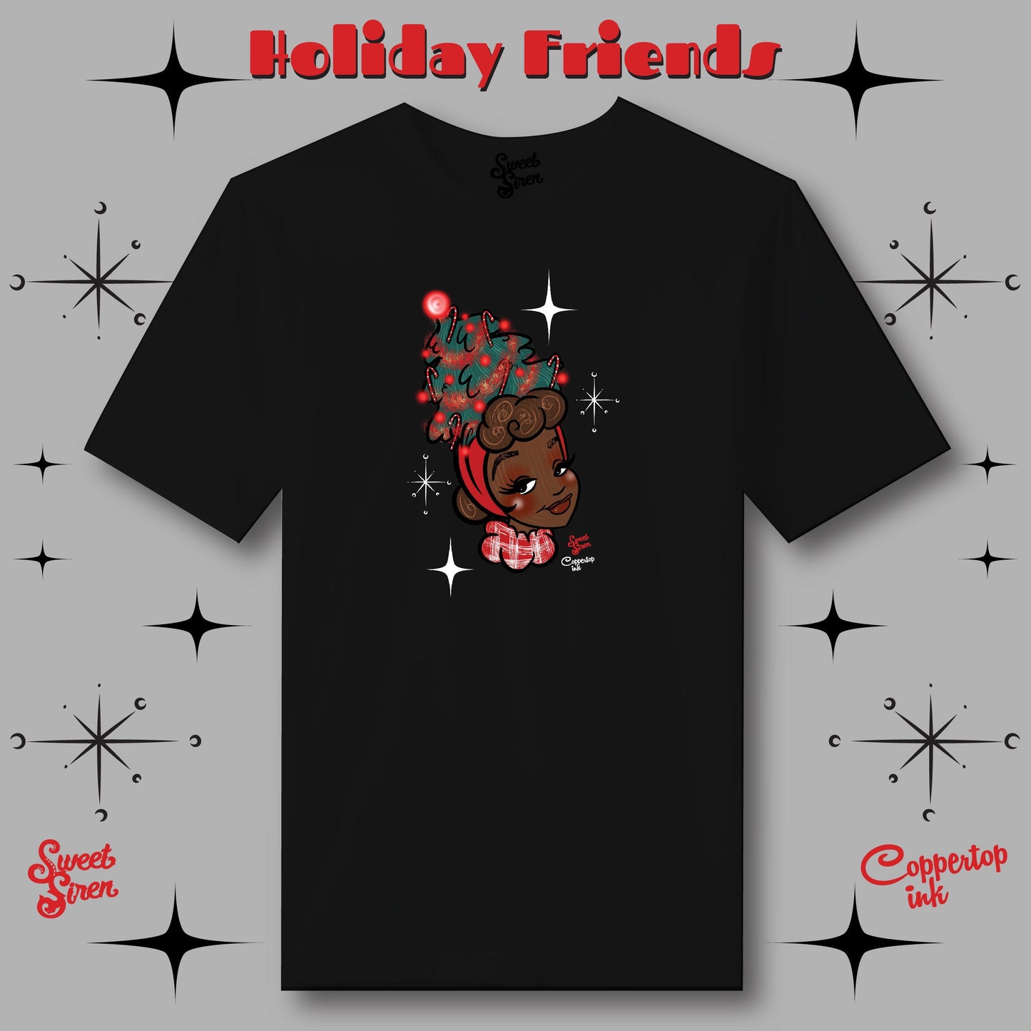 Holiday Friends 1 - Unisex Tee