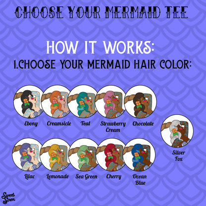 Custom Mermaid Tee