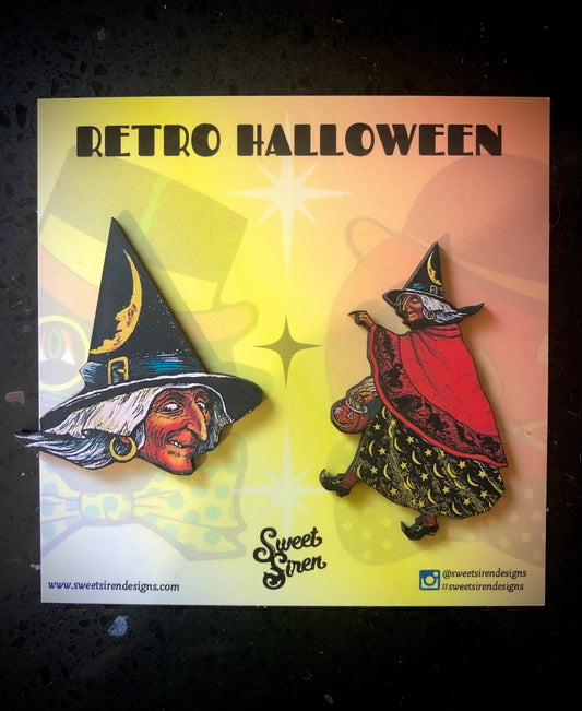 Witchy Pin Set