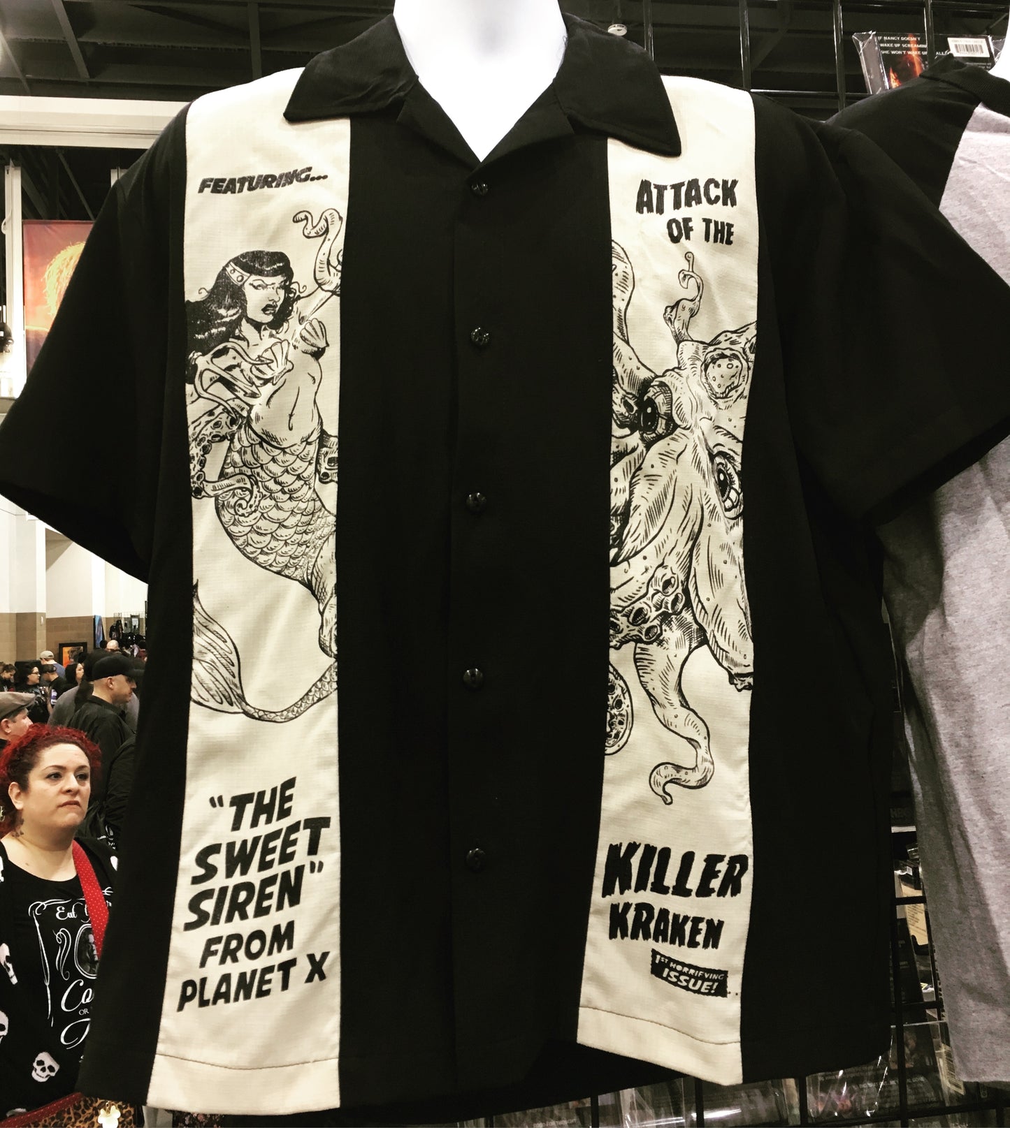 Killer Kraken Button Up Shirt