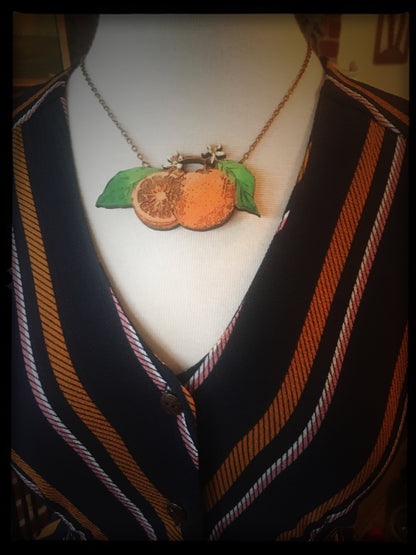 Orange Necklace - Small