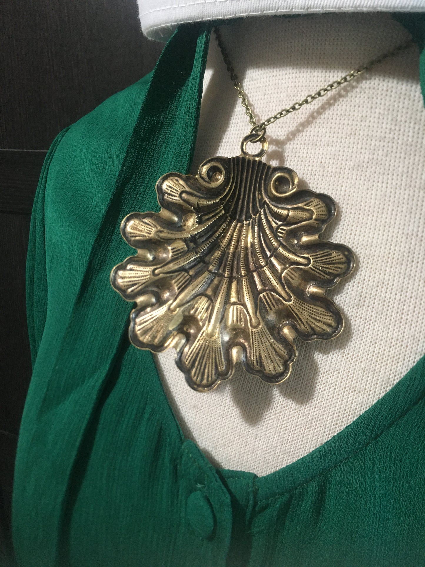 Victorian Sea Shell Necklace