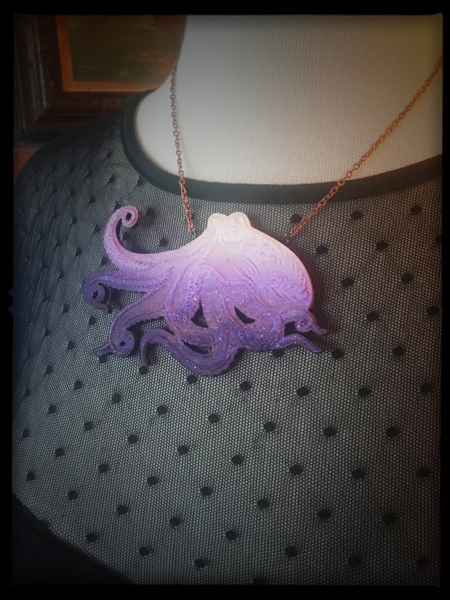 Octopus Necklace - Sea Witch Purple - SPECIAL EDITION – PURPLE