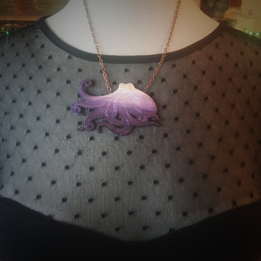 Octopus Necklace - Small - SPECIAL EDITION – PURPLE