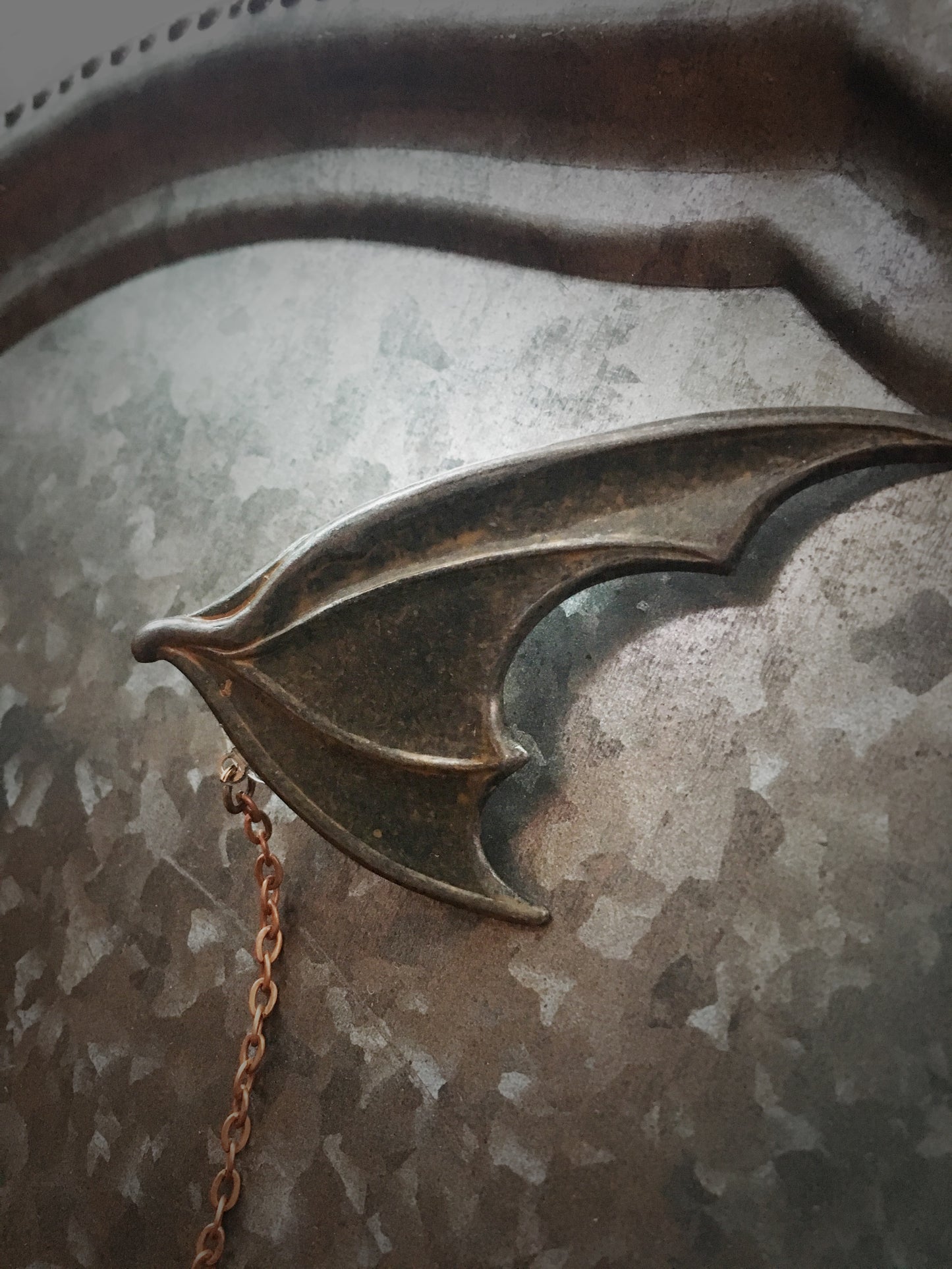 Bat Wing -Collar Pin set