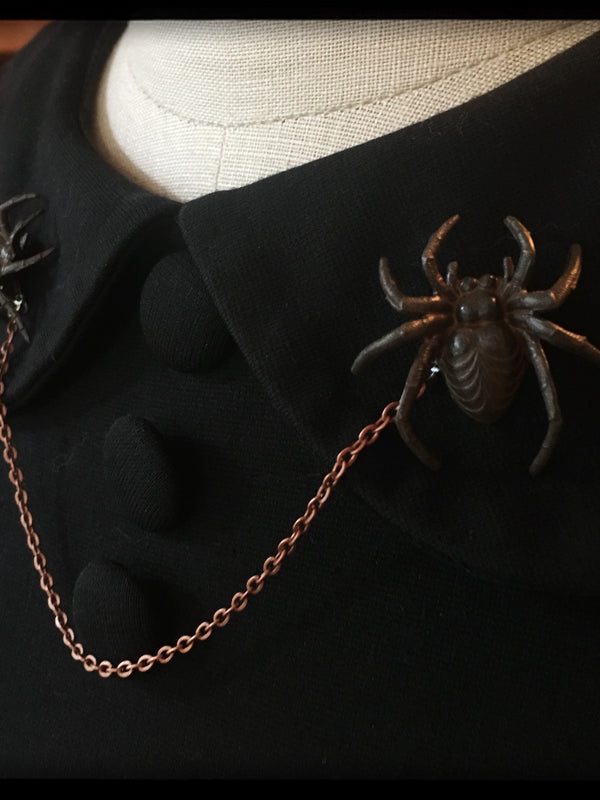Spider -Collar Pin set