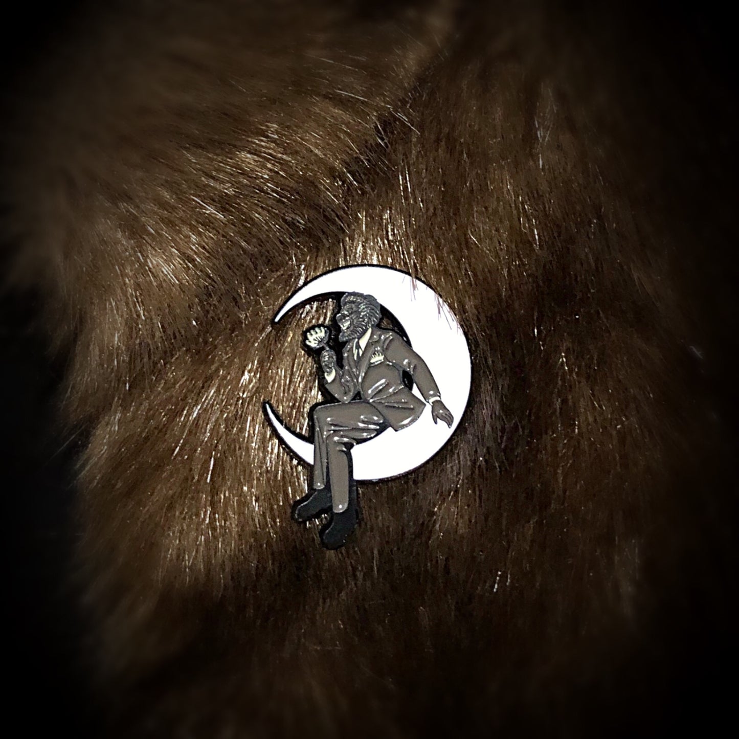 Queen of the Night - Werewolf Enamel Pin SET