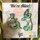 We're Alive! - ENAMEL PIN SET
