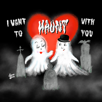 I Want to Haunt with You - CARDS Set of 3
