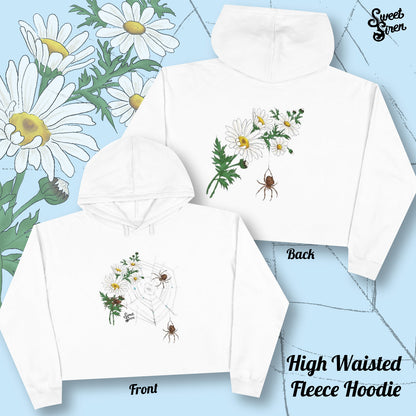 Daisy Spider Web - High Waisted Hoodie
