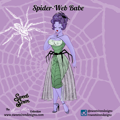 SpiderWeb Babe - Pin