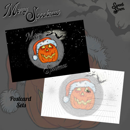 Merry Spookmas - Postcard