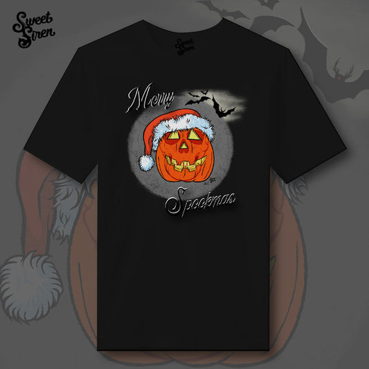 Merry Spookmas Pumpkin - Unisex Tee