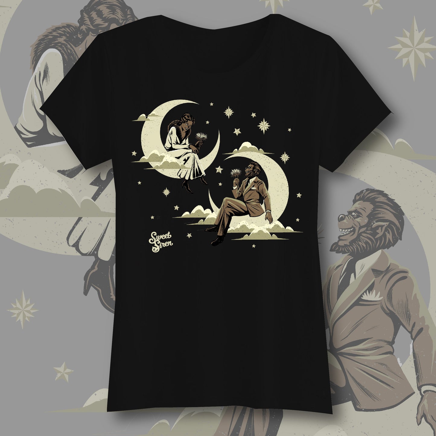 Queen of the Night Werewolves - Women's Tee