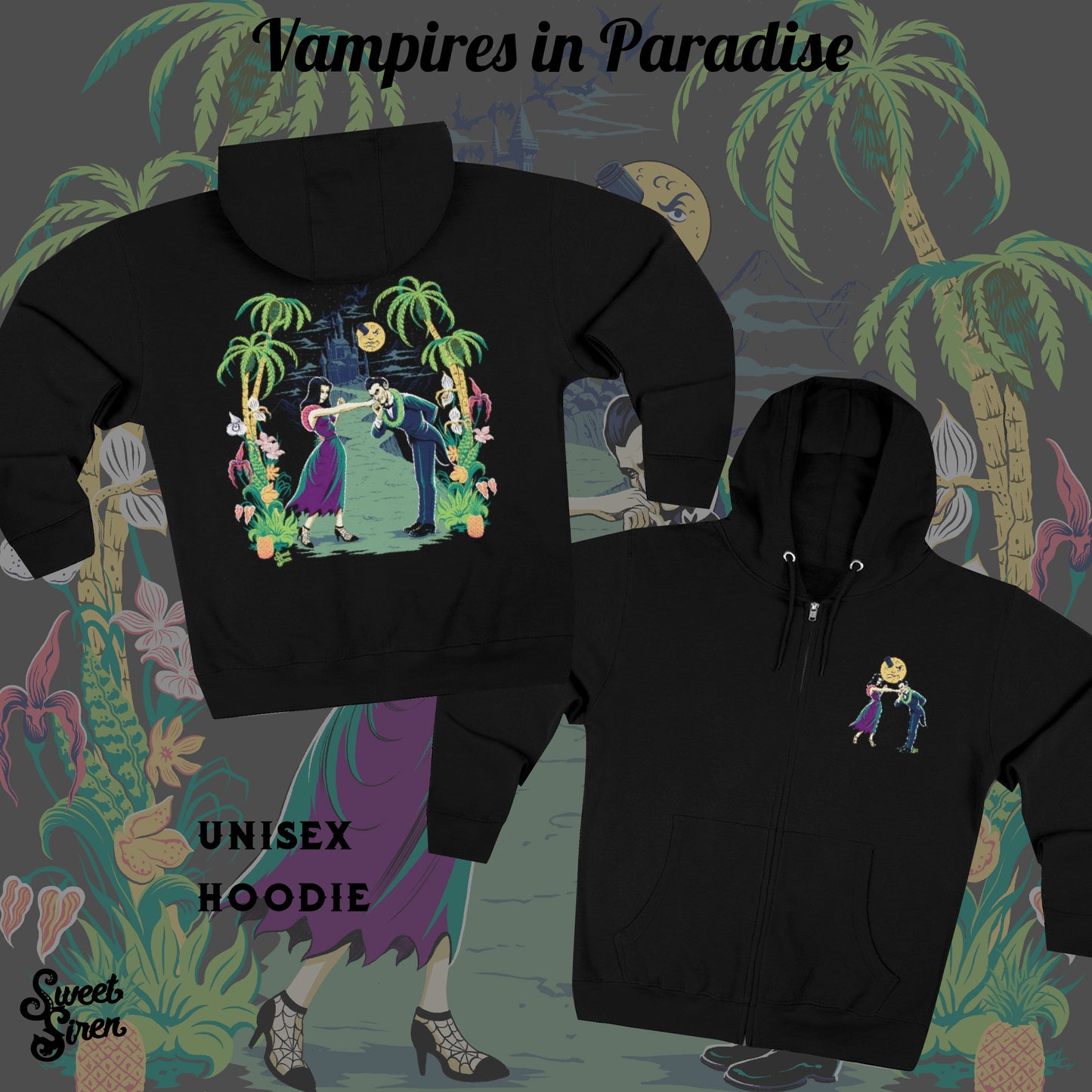 Vampires in Paradise - Unisex Hoodie
