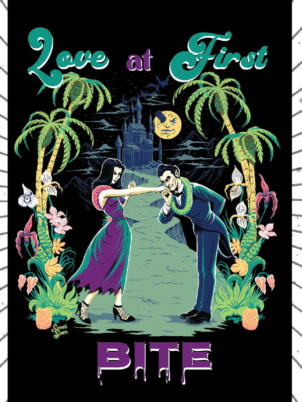 Love at First BITE - Vampires - Greeting Card