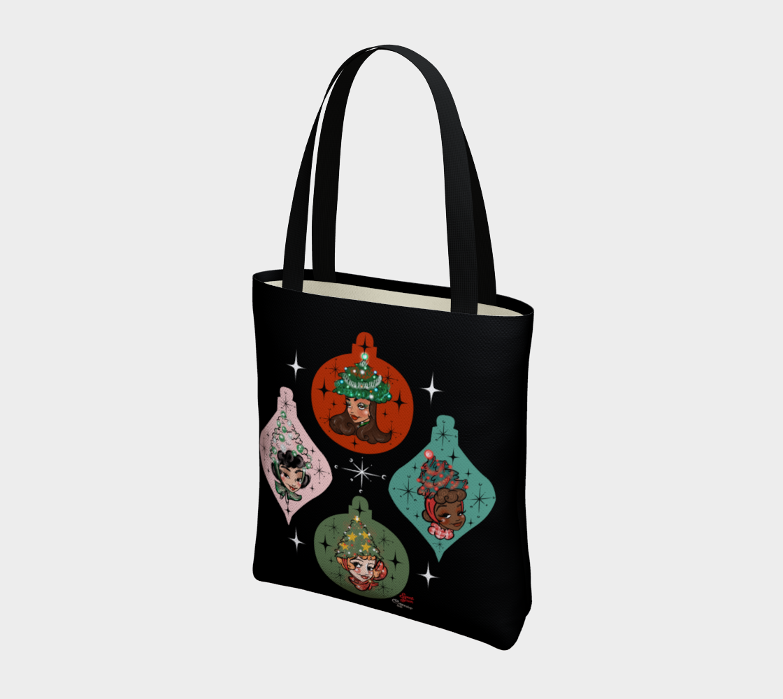 Ornament Holiday Friends - BASIC Tote