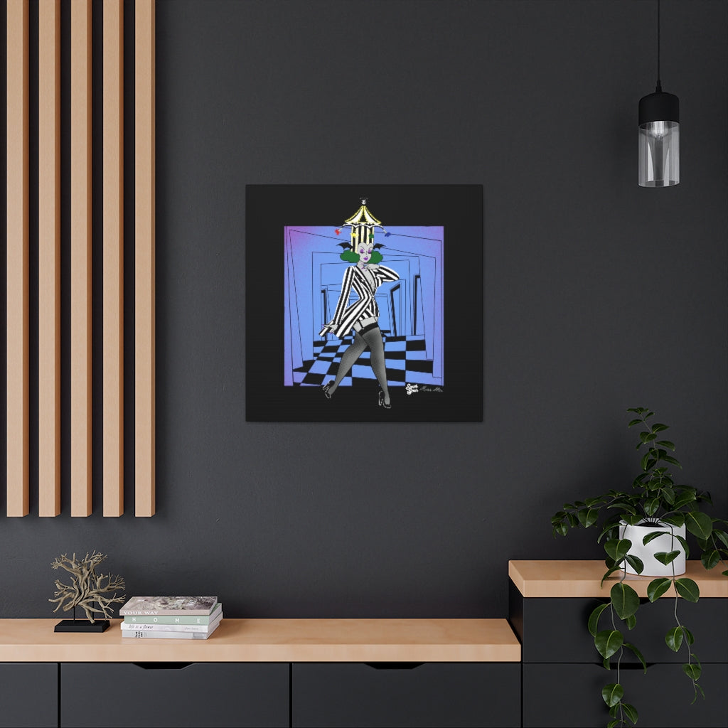 Beetlejuice Babe Canvas Print