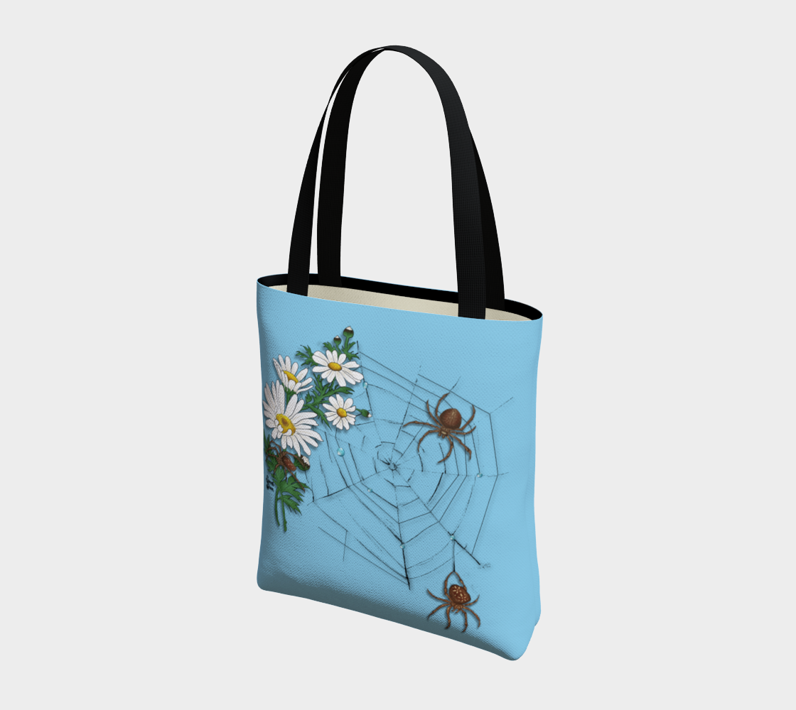 Daisy Spider Web - Basic Tote