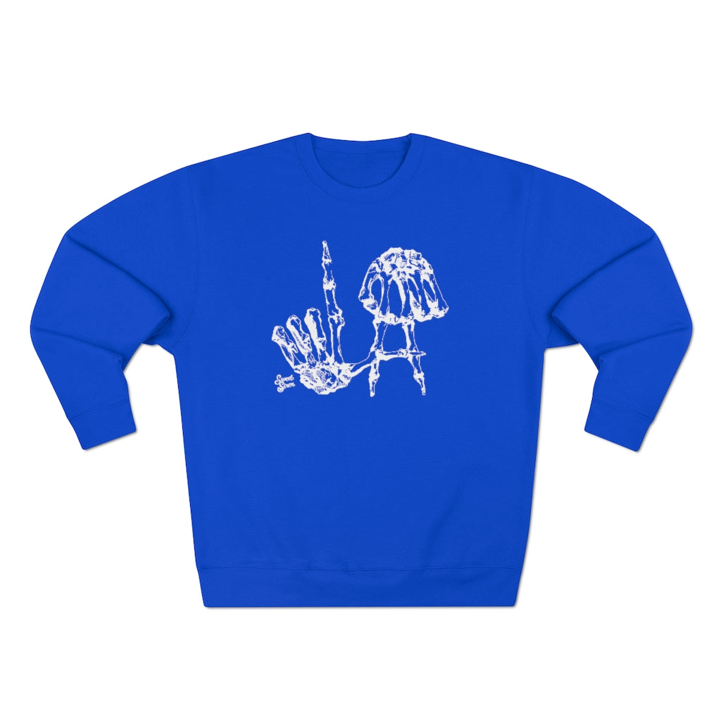 LA Skeleton Hands - Unisex Crewneck Sweatshirt