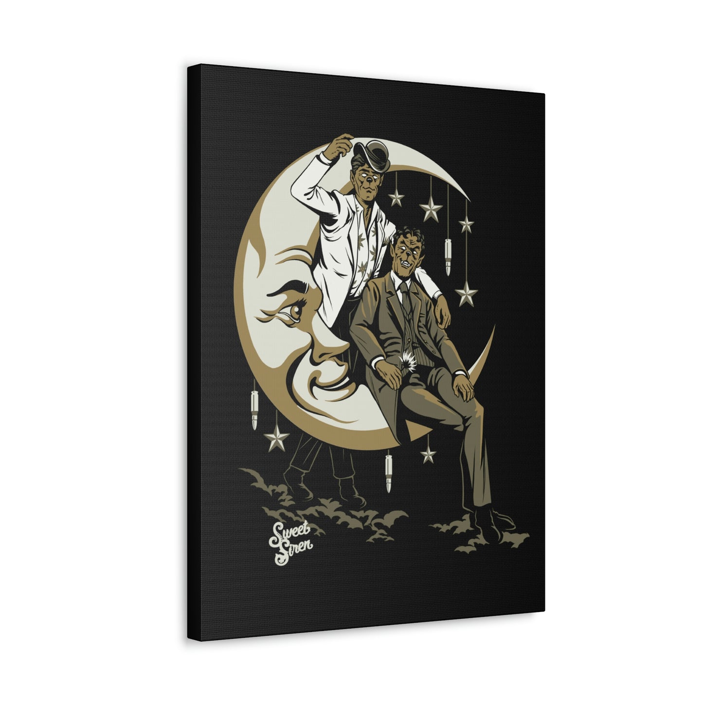 Queens of the Night Werewolves - Canvas Print