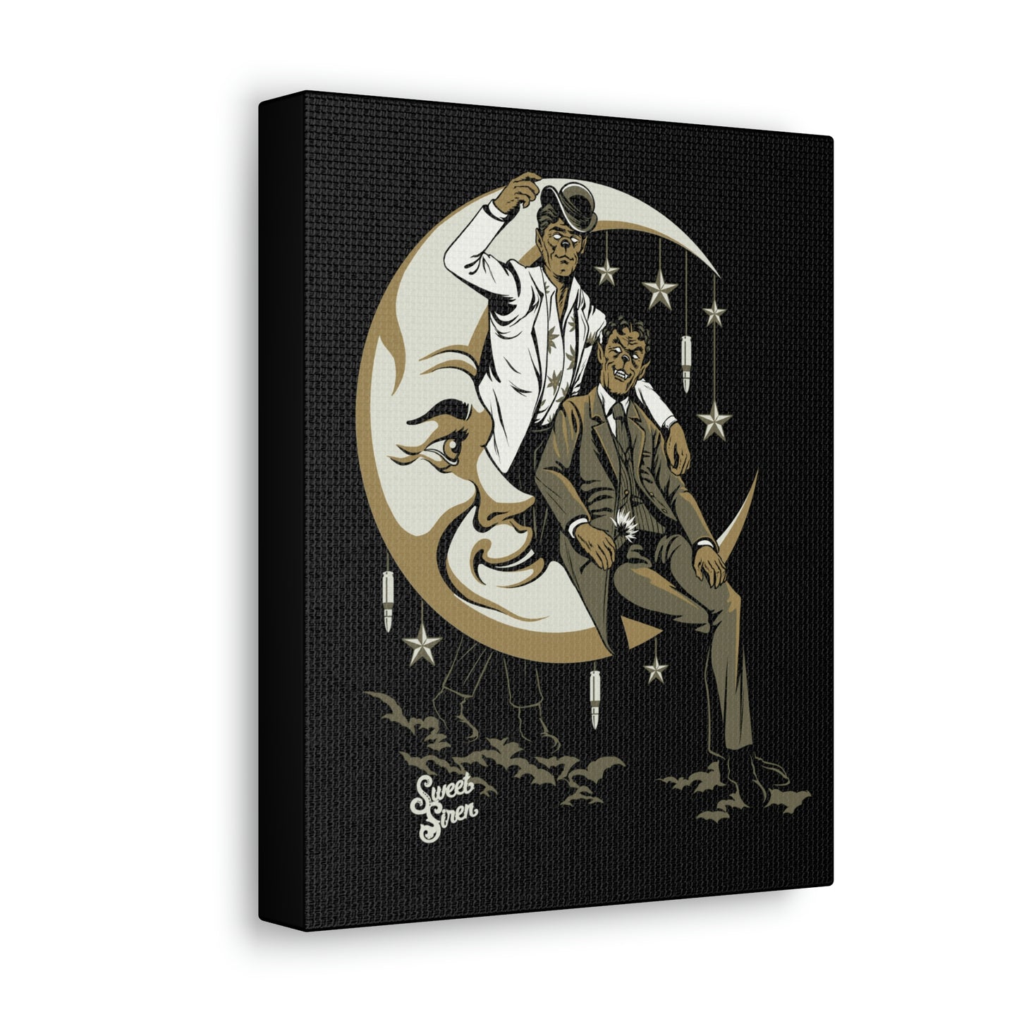 Queens of the Night Werewolves - Canvas Print