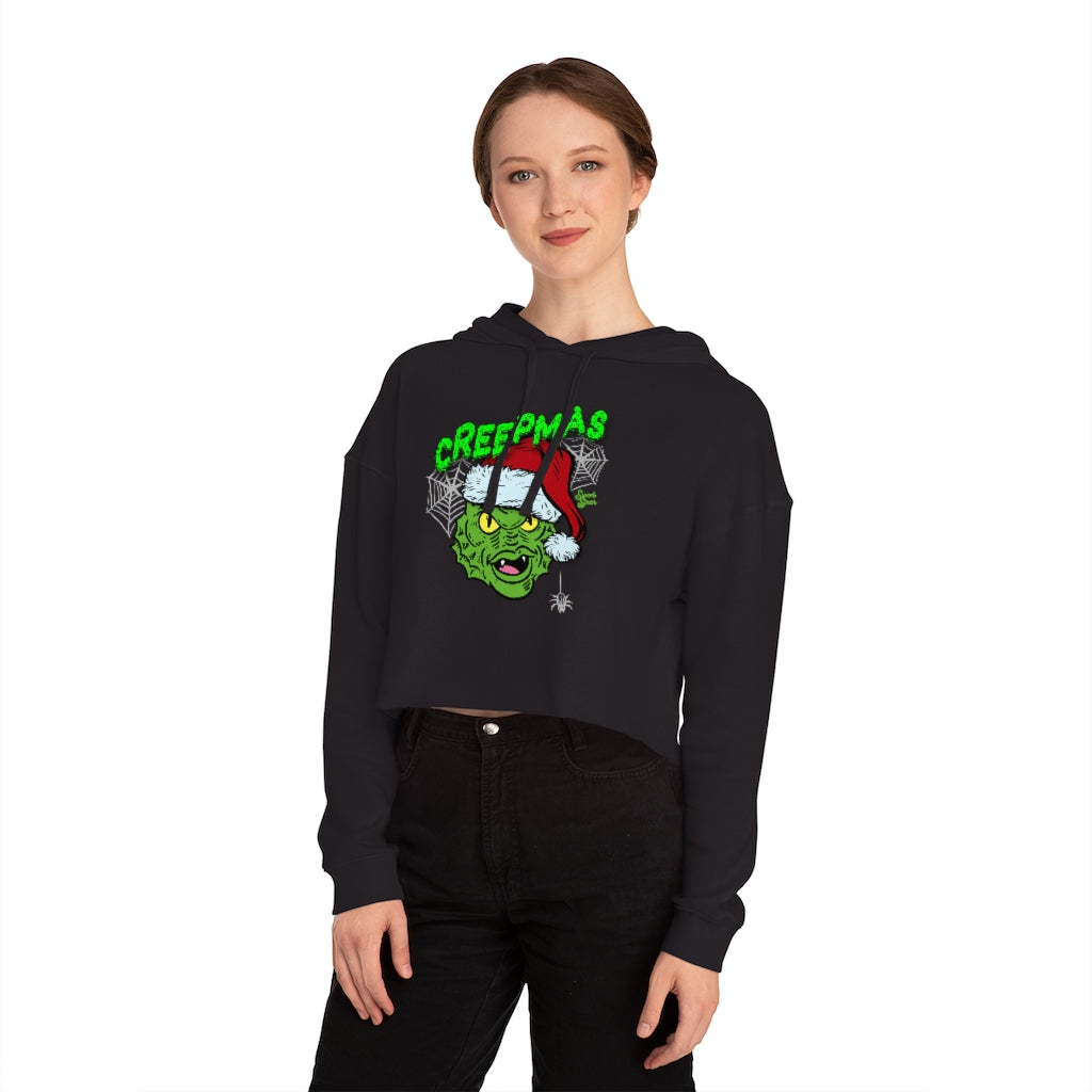 Creepmas - Women’s Cropped Hooded Sweatshirt