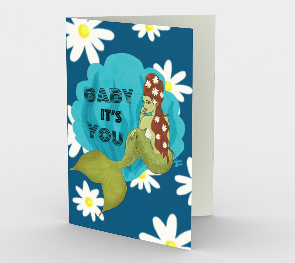 Baby It's You Mermaid - 3 Card Set