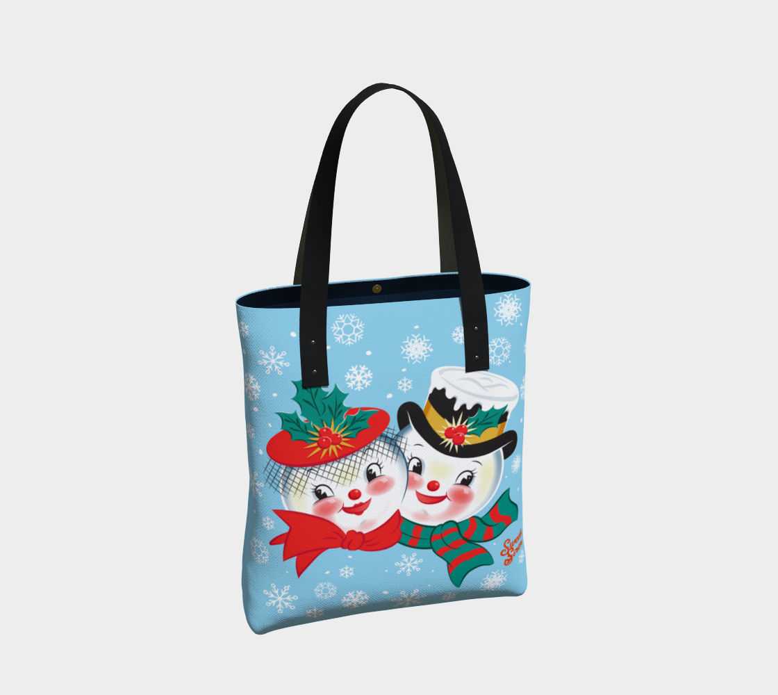 Snowed In - URBAN Tote - Sky Blue