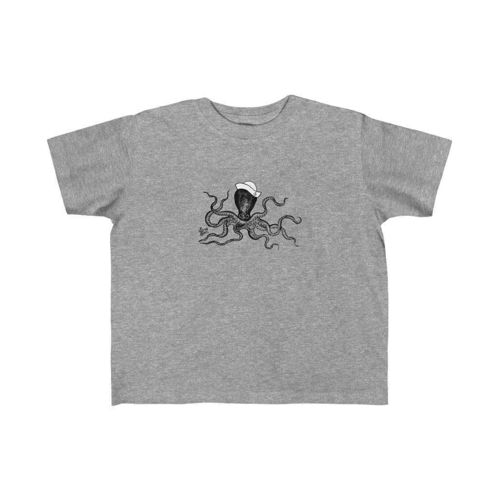 Sailor Octopus - Toddler Jersey Tee