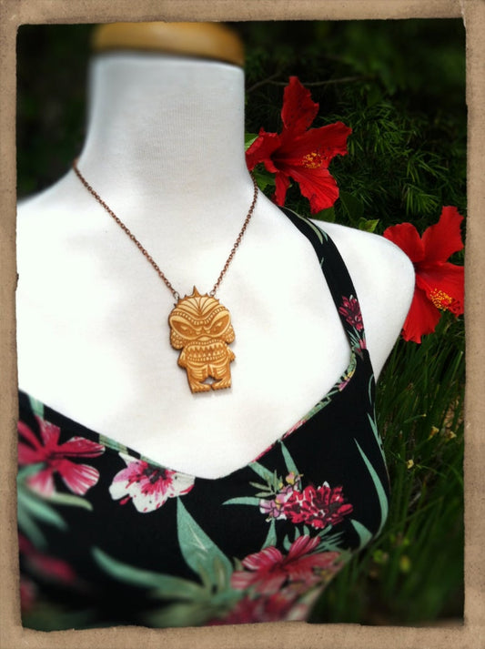 Creature Tiki Necklace - Large