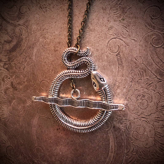 Snake Clasp Necklace