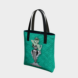 Skeleton Mermaid Babe -  Urban Tote