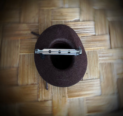 Little Western Hat Brooch