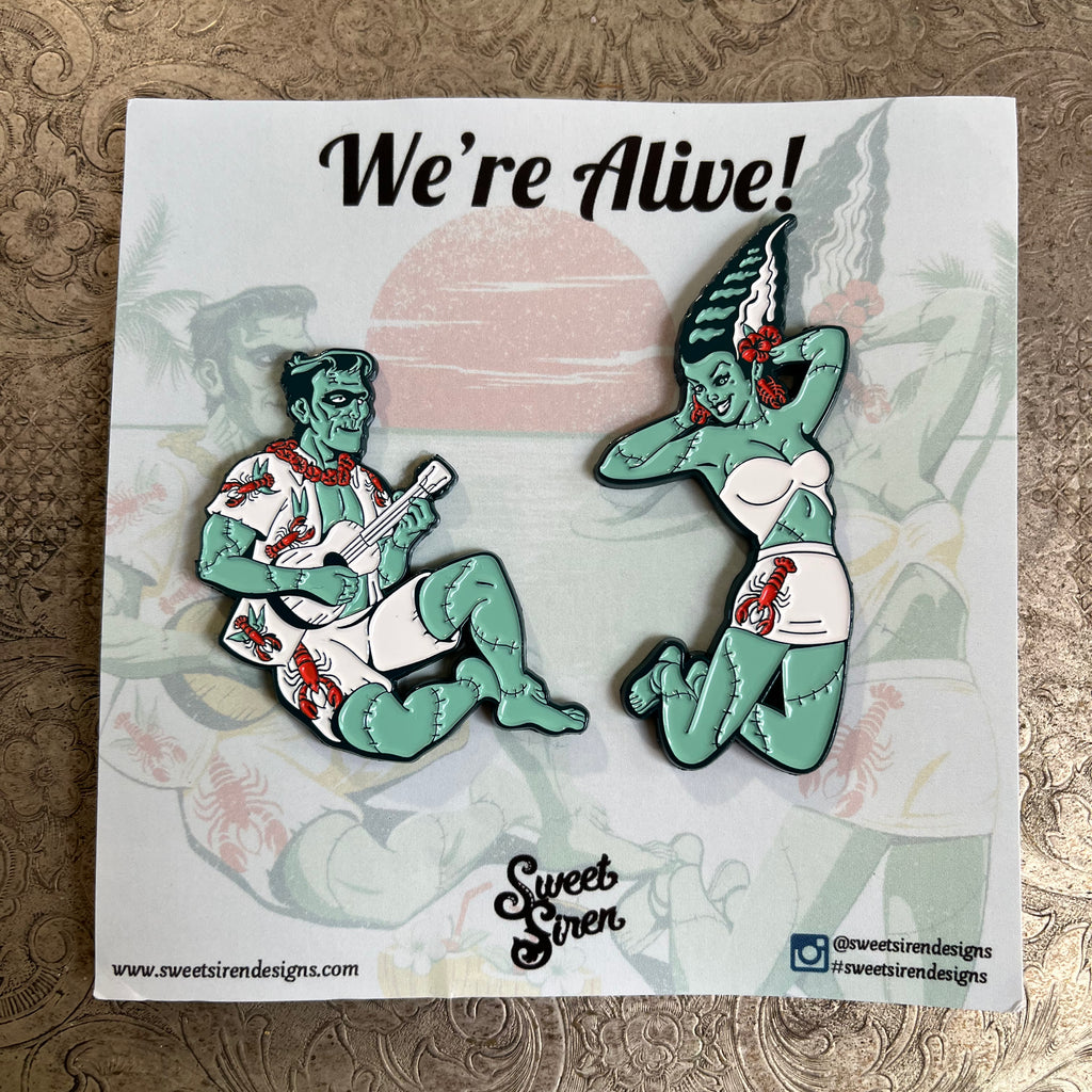 We're Alive! - ENAMEL PIN SET