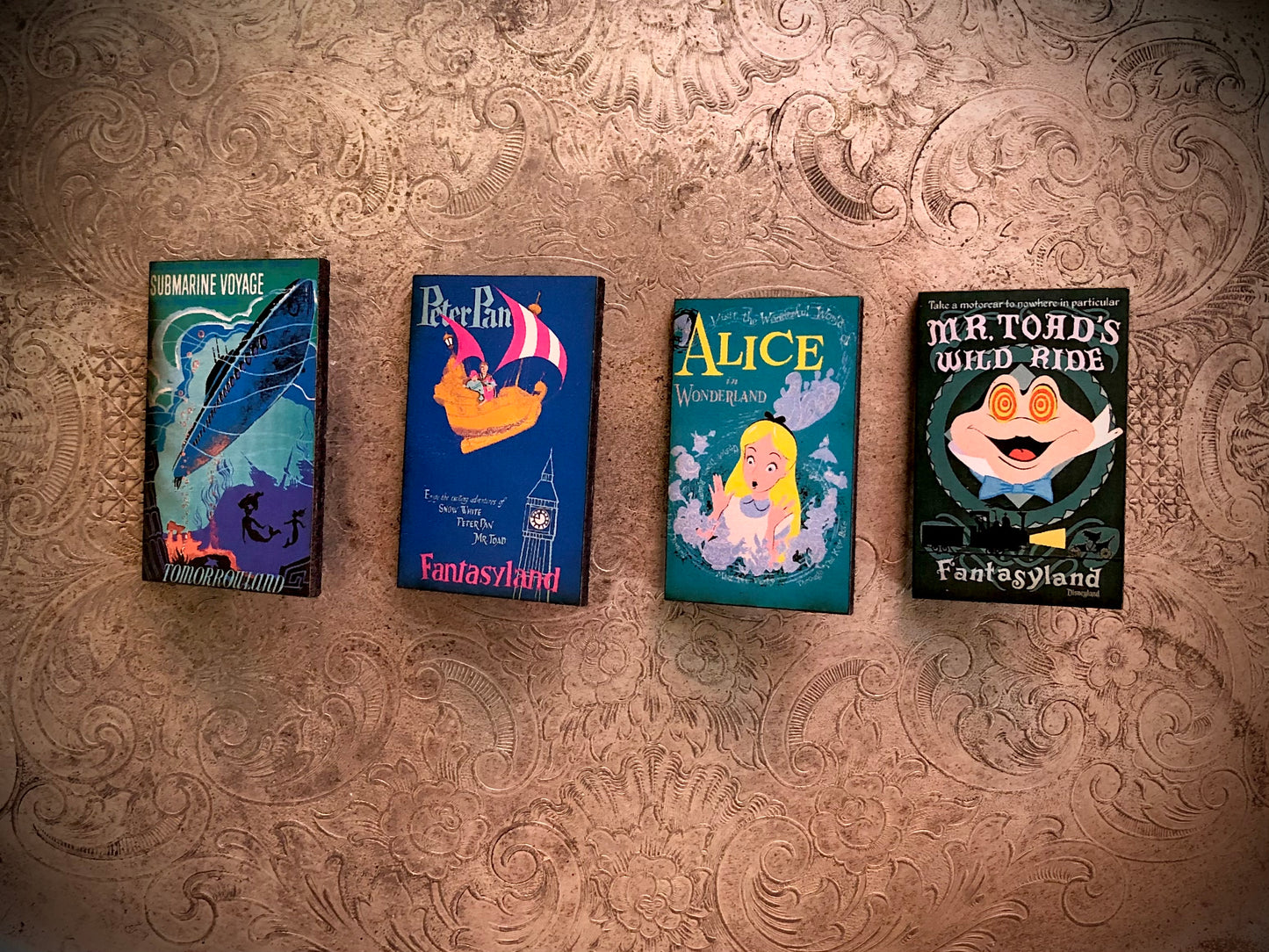 FantasyLand - Poster Wooden Pin Set